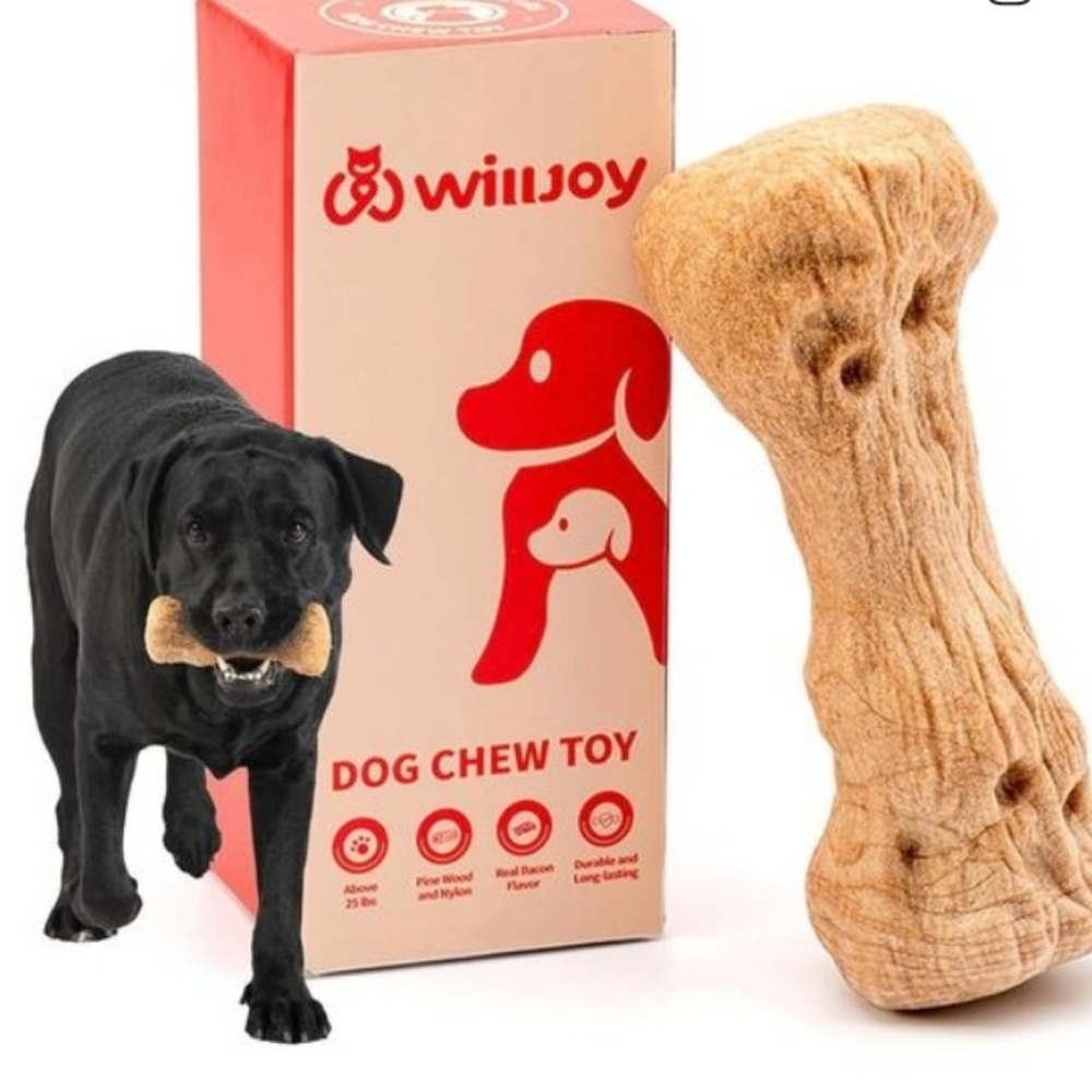 Willjoy Dog Chew Toy Treat for Aggressive Dogs.